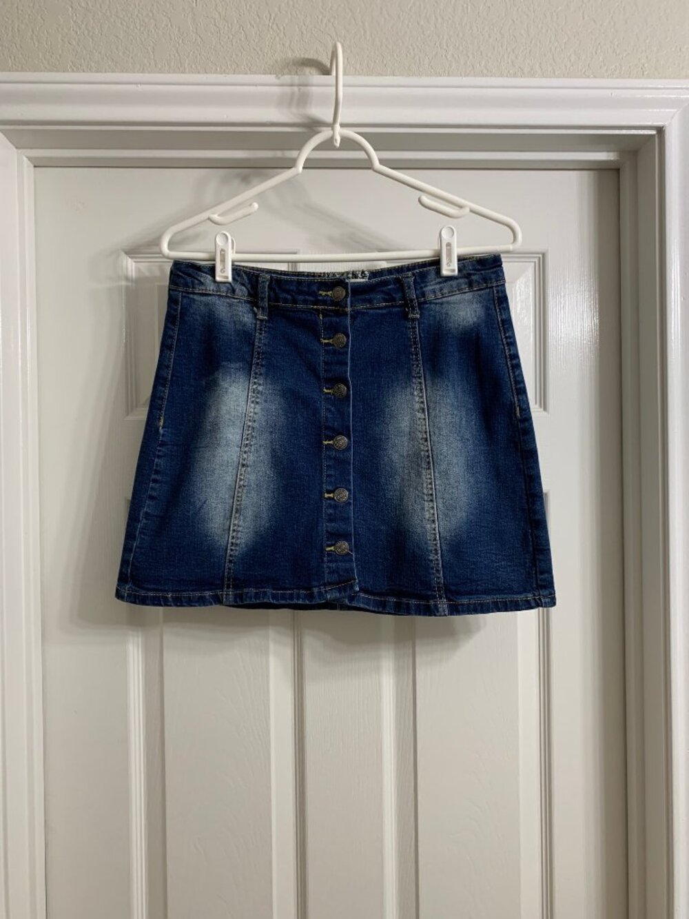 Hot Kiss Brand Women's Denim Skirt, Size Large